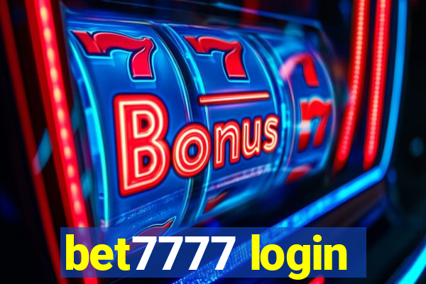 bet7777 login